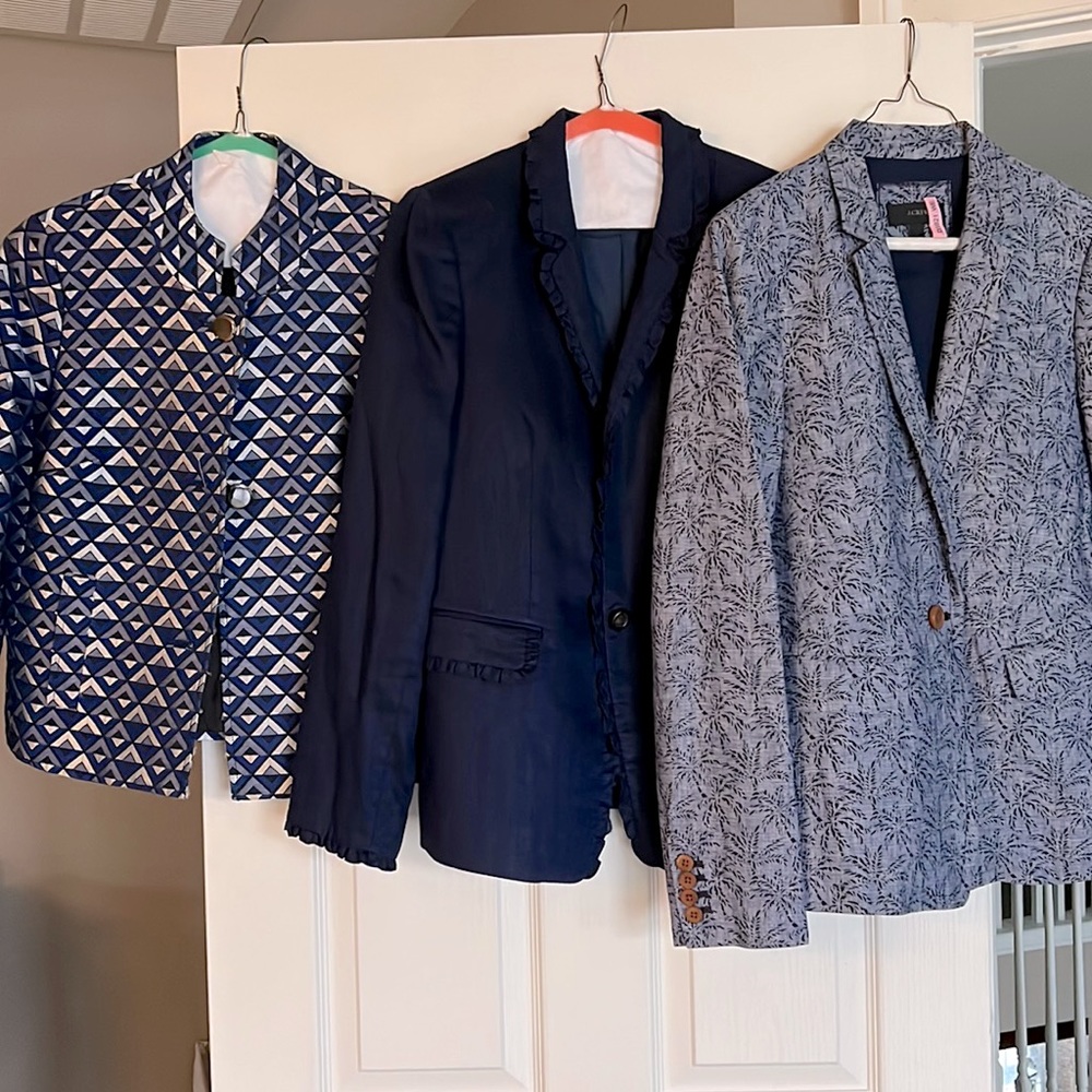 Lightweight blazers @ 3 separate